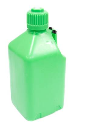 2000gg Scribner Plastics - 2000 Series 5 Gal Glow Green Polyethylene Waste
