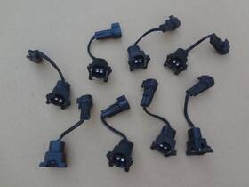109991 Siemens 2003 - 2004 Mustang Cobra Fuel Injectors Wire Harness Extensions Sku# J53