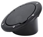 Smile224 Iparts Powder Coated Black Steel Gas Fuel Tank Cap Cover
