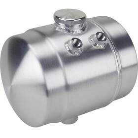 91076400 Speedway Motors Brushed Aluminum Hotrod Streetrod Fuel Gas Tank 2 Gallon