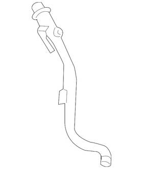 Subaru 42066sa090 Genuine Filler Pipe