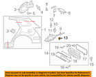 Td1156832 Mazda Oem Quarter Lever Retainer