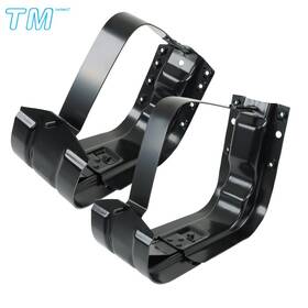 520362 Techme17 New Gas Fuel Tank Strap Set For Chevy C10 C20 C30 K10 K20 K30 C/k Truck 73-1987