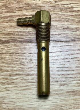 90-01099 Temco 1/4 Inch Nptf Rollover Valve Barb Nos Fast Ship