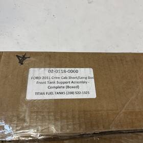 02-0118-0000 Titan Fuel Tanks Front Tank Support Ford 2011 Crew Cab Short/long Bed 0201180000