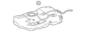 77001-0r101 Toyota Genuine Fuel Tank