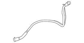 77201-0e080 Toyota Genuine Filler Pipe