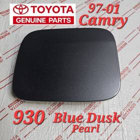 77350-aa050 Toyota 97 98 99 2000 01 Genuine Camry Fuel Filler Lid Gas Door 930 Blue Dusk