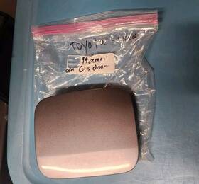 7735033030 Toyota Camry 97 98 99 2000 Gray Fuel Filler Gas Door Oem Part Ships Asap