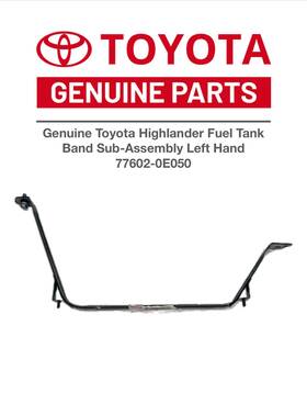 77602-0e050 Toyota Genuine Highlander Fuel Tank Band Sub-assembly Left Hand