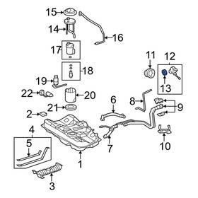 7731606070 Toyota Oe For Tacoma 2009-2015 Fuel Tank Cap Gasket