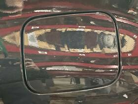 773500e040 Toyota Trucks 2017 Highlander Oem Fuel Filler Gas Tank Door 218 Attitude Black 14-19