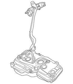 5qm-201-055-d Volkswagen Genuine Fuel Tank