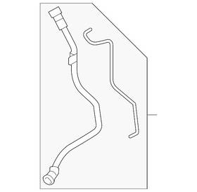 31273570 Volvo Genuine Fuel Tank Filler Neck