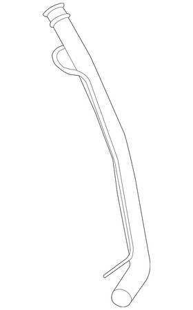 8624902 Volvo Genuine Fuel Filler Neck