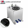 W38801 Gallon Fuel Cell Tank Polished Aluminum Racing Drift With Level