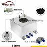 W38803 Gallon Drift Polished Aluminum Racing Street Fuel Cell Gas Sender