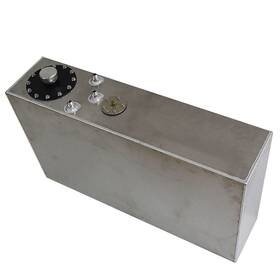 64598 Wansgo 17 Gallon/64l Aluminum Fuel Cell Tank/drift Gas Tank And Level Sender