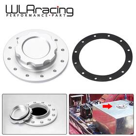 Pqy-slfcc-01sl Wlr Universal Fuel Cell Gas Tank Filler Cap Twist Plate And Fittings With 12 Bolt