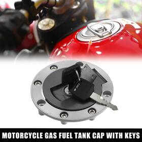 X Autohaux 726215359077 1 Set Motorbike Gas Tank Cover Locking Fuel Cap With Keys For Yamaha