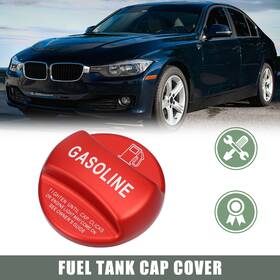 X Autohaux 726215484649 Gasoline Fuel Tank Cap Cover Gas For Bmw 1 2 3 4 5 7 Series F10 Red