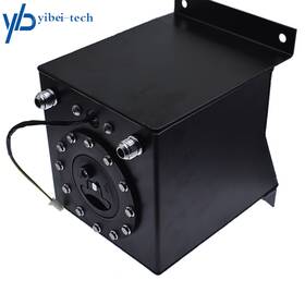 Yi91210t Yibei-tech 2.5 Gallon 10l Fuel Cell Tank With Cap And Level Sender Polished Aluminum Black