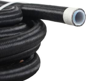 10an Yiuiy 735545291186 5/8 Fuel Line Hose 10ft Ptfe Teflon E85 Ethanol 10an-10ft Black