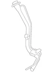 Genuine Mazda Fuel Tank Filler Neck CG36-42-280. Fixed Price $371.46.