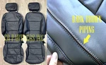 2021-2026 Ford F150 New Takeoff Front Leather Upholstery Dark Brown Piping. Fixed Price $249.99.