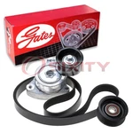 Gates Complete Serpentine Belt Drive Component Kit For 2006-2011 Honda Civic Ra. Fixed Price $148.17.
