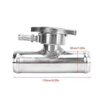 Auto Radiator Hose Filler Neck 32MM Polished Surface High Temp Resistant Coolant. Fixed Price $17.99.