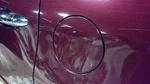 2011 Acura Rdx Fuel Filler Door Maroon 117059. Fixed Price $164.00.