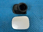 Oem Lexus LS430 Fuel Filler Opening Lid Door W/ Shield White PEARL:062 2001-2006. Fixed Price $85.00.