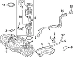 Genuine Mitsubishi Filler Neck 1710B071. Fixed Price $191.01.