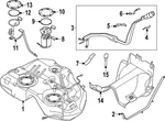 Genuine Nissan Fuel Tank Filler Neck 17228-7BA0A. Fixed Price $60.49.