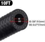 Evil Energy 3/8 Fuel Hose Line Push Lock Nbr Rubber Sae 30R7 10FT 300PSI. Fixed Price $6.99.