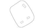 Genuine Volkswagen Fuel Door 5G0-809-909-GRU. Fixed Price $134.49.