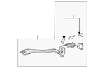 Genuine Mitsubishi Filler Neck 1710A464. Fixed Price $433.14.