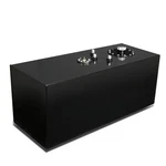 Top-feed Black Aluminum Racing Fuel Cell Gas Tank+cap+level Sender 19 GALLON/72L. Fixed Price $218.69.