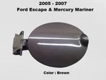 5L8Z78405A26AA 06 07 Mercury Mariner Ford Escape Fuel Lid Cover Door Brown. Fixed Price $39.00.