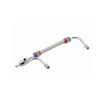 1556G Mr. Gasket Adjustable Fuel Line With Red And Blue Hose Ends. Fixed Price $56.74.