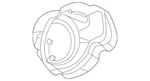 Genuine Ford Fuel Focus 2008-2011 Rear Filler Housing 8S4Z-5427936-A. Fixed Price $46.79.