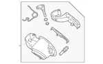 Genuine Subaru Fuel Pocket 51478FL020. Fixed Price $51.52.