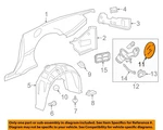 Gm Oem 16-24 Camaro Quarter Panel Components-fuel Door 23161310. Fixed Price $122.43.