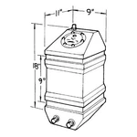 Jaz 5-GALLON Drag Race Cell 250-105-01. Fixed Price $241.00.