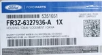 New Oem Ford 2015-2022 Mustang Fuel Filler Housing Pocket FR3Z-6327936-A. Fixed Price $85.00.