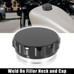 2 Inch Id Aluminium Alloy Universal Auto Weld On Filler Neck Cap Oil Fuel Cover. Fixed Price $16.93.