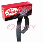 Gates Micro-v Serpentine Belt For 2002-2009 Gmc Envoy 4.2L L6 Accessory It. Fixed Price $41.41.