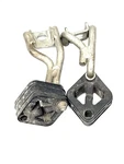 11-18 Bmw 650 550 4.4L Rear Exhaust Muffler Pipe Hanger Set W/ Bracket Oem #126. Fixed Price $29.99.