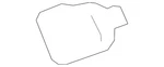 Genuine Porsche Fuel Pocket 95B-809-857-F. Fixed Price $156.14.